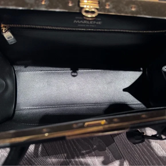 Dolce & Gabbana Black Marlene shoulder Handbag bag - Picture 4 of 12